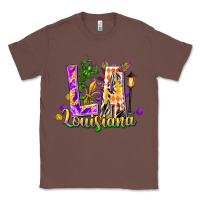 Chestnut louisiana la mardi gras Classic Tee - FaDigitalArtStudio