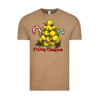 Vintage Coffee merry christmas lacrosse Vintage Tee - RanaPortraitStore