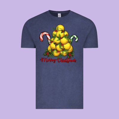 Vintage Tee merry christmas lacrosse