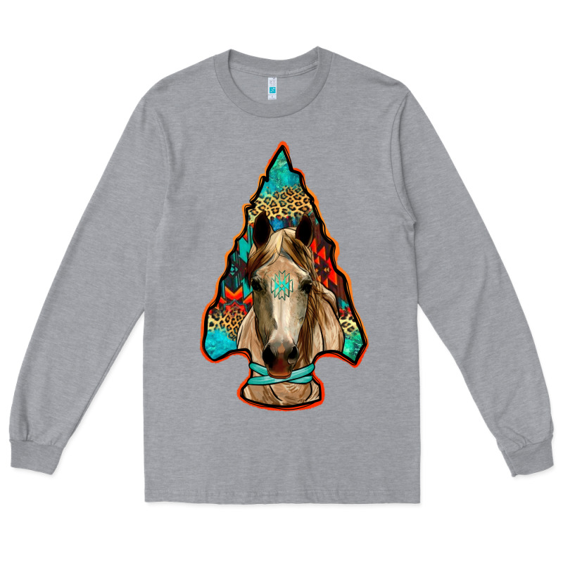Arrowhead Horse Long Sleeve Tee by RanaPortraitStore | Teevron