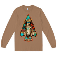Toasted Coconut arrowhead horse Long Sleeve Tee - RanaPortraitStore