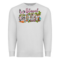 Dove Grey blessed gigi easter Premium Sweatshirt - BarkalooDesign