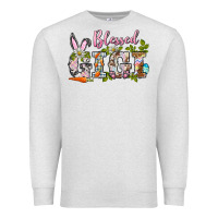 Oatmeal Heather blessed gigi easter Premium Sweatshirt - BarkalooDesign