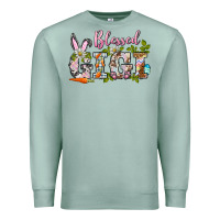 Seafoam blessed gigi easter Premium Sweatshirt - BarkalooDesign