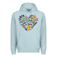 Blue Mist vanilla eggs sugar cocoa and kitchen heart Premium Hoodie - MaliasSmallBusiness