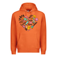Carrot vanilla eggs sugar cocoa and kitchen heart Premium Hoodie - MaliasSmallBusiness