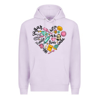 Lilac vanilla eggs sugar cocoa and kitchen heart Premium Hoodie - MaliasSmallBusiness