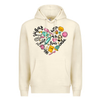 Sandshell vanilla eggs sugar cocoa and kitchen heart Premium Hoodie - MaliasSmallBusiness