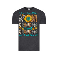 Vintage Black i have three tittles mom grandma great grandma Vintage Tee - Zillion Design Studio