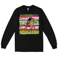 Black in a world full of princesses be a cowgirl Long Sleeve Tee - RanaPortraitStore