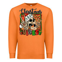 Carrot christmas vibes skeleton Premium Sweatshirt - Jasminsmagicworld