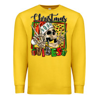 Lemon christmas vibes skeleton Premium Sweatshirt - Jasminsmagicworld