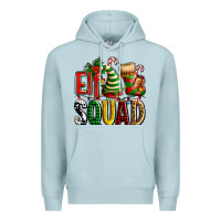 Blue Mist elf squad with elf hat and socks Premium Hoodie - AdoDesignShop