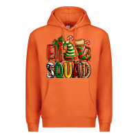 Carrot elf squad with elf hat and socks Premium Hoodie - AdoDesignShop