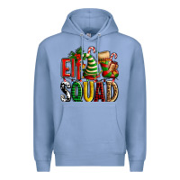 Colony Blue elf squad with elf hat and socks Premium Hoodie - AdoDesignShop