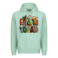 Seafoam elf squad with elf hat and socks Premium Hoodie - AdoDesignShop