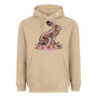 Mushroom bunny with blossom flower Heavyweight Hoodie - Artiststas