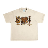 Peace Love Melanin Urban Heavy Tee | Teevron