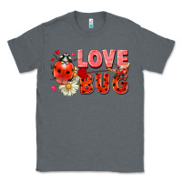 Charcoal Heather love bug Classic Tee - FaDigitalArtStudio