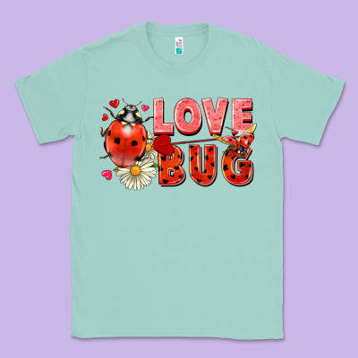 Love Bug Classic Tee Designed By Fadigitalartstudio