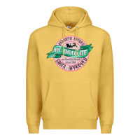Antique Gold reindeer brewed santa approved pink Premium Hoodie - MaliasSmallBusiness