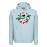 Blue Mist reindeer brewed santa approved pink Premium Hoodie - MaliasSmallBusiness