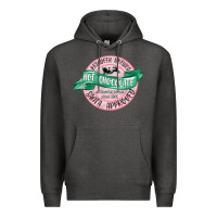Charcoal Heather reindeer brewed santa approved pink Premium Hoodie - MaliasSmallBusiness