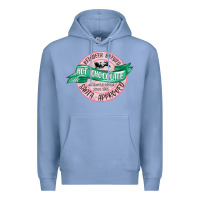 Colony Blue reindeer brewed santa approved pink Premium Hoodie - MaliasSmallBusiness