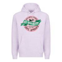 Lilac reindeer brewed santa approved pink Premium Hoodie - MaliasSmallBusiness