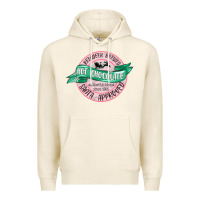 Tofu reindeer brewed santa approved pink Premium Hoodie - MaliasSmallBusiness