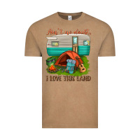 Vintage Coffee ain t no doubt i love this land Vintage Tee - texasbilliewilder