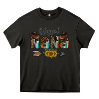 Asphalt blessed nana Heavy Core Tee - CowhideDigitalArt