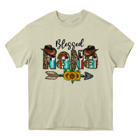 Mossy blessed nana Heavy Core Tee - CowhideDigitalArt