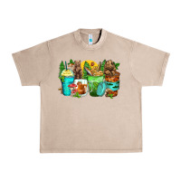 French Oak bear coffee cups Urban Heavy Tee - Zillion Design Studio