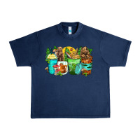 Navy bear coffee cups Urban Heavy Tee - Zillion Design Studio