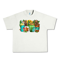 Pistachio bear coffee cups Urban Heavy Tee - Zillion Design Studio
