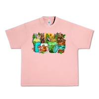 Salmon bear coffee cups Urban Heavy Tee - Zillion Design Studio