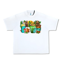 White bear coffee cups Urban Heavy Tee - Zillion Design Studio
