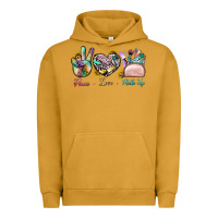 Pigment Peanut Butter Peace Love Make Up Urban Hoodie - BundleAndBundleShop