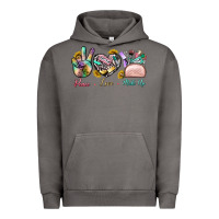 Pigment Tornado Peace Love Make Up Urban Hoodie - BundleAndBundleShop