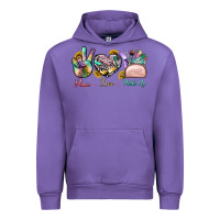 Tulip Peace Love Make Up Urban Hoodie - BundleAndBundleShop