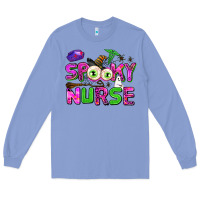 Colony Blue spooky nurse Long Sleeve Tee - AdoDesignShop
