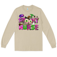 Mushroom spooky nurse Long Sleeve Tee - AdoDesignShop