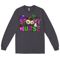 Smoke spooky nurse Long Sleeve Tee - AdoDesignShop