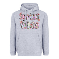 Heather Grey spring vibes Heavyweight Hoodie - Artiststas