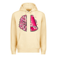 Pina Colada custom name cheerleader with megaphone Premium Hoodie - MaliasSmallBusiness