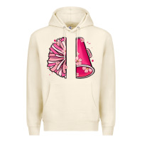 Tofu custom name cheerleader with megaphone Premium Hoodie - MaliasSmallBusiness