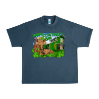 Midnight Navy Happy st. patrick's day cattle and calfs Urban Heavy Tee - RanaPortraitStore