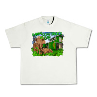 Pistachio Happy st. patrick's day cattle and calfs Urban Heavy Tee - RanaPortraitStore