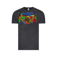 Vintage Black autism mimi Vintage Tee - Zillion Design Studio